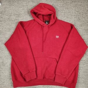 Vintage 90's USA Olympics Hoodie JC Penney Exclusive Red Pullover Sweatshirt XL